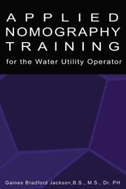 Cover of: Applid Nomography Training for the Water Utility Operator