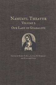 Cover of: Nahuatl Theater by 