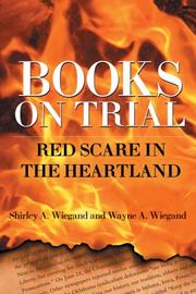 Cover of: Books on Trial: Red Scare in the Heartland