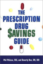 Cover of: The Prescription Drug Savings Guide