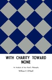 Cover of: With Charity Toward None | William, F O