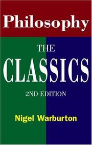 Cover of: Philosophy: The Classics