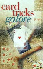 Cover of: Card Tricks Galore by Bob Longe