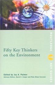 Cover of: Fifty Key Thinkers on the Environment (Fifty Key Thinkers) (Fifty Key Thinkers)