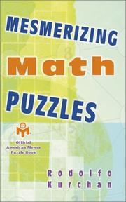 Cover of: Mesmerizing Math Puzzles | Rodolfo Kurchan