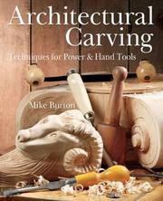 Cover of: Architectural Carving by Mike Burton