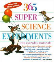 Cover of: 365 Super Science Experiments: With Everyday Materials