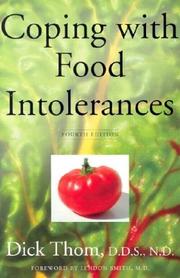 Coping with food intolerances by Dick Thom