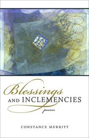 Cover of: Blessings and Inclemencies: Poems