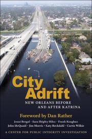Cover of: City Adrift: New Orleans Before & After Katrina