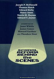 Cover of: School Reform Behind the Scenes: How Atlas Is Shaping the Future of Education (The Series on School Reform)