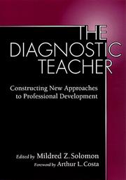 Cover of: The Diagnostic Teacher by Mildred Z. Solomon