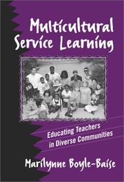 Cover of: Multicultural Service Learning: Educating Teachers in Diverse Communities