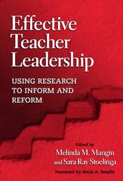 Cover of: Effective Teacher Leadership: Using Research to Inform and Reform (0) (0)