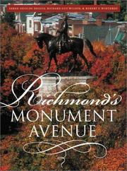 Cover of: Richmond's Monument Avenue by Sarah Shields Driggs, Sarah Shields Driggs