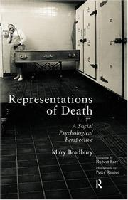 Cover of: Representations of Death: A Social Psychological Perspective