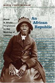 Cover of: An African republic