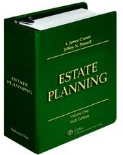 Cover of: Estate Planning (2007-2008 Supplement) | 