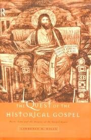 Cover of: The quest of the historical gospel: Mark, John, and the origins of the gospel genre