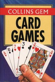 Cover of: Card Games (Collins Gem)