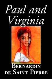 Cover of: Paul and Virginia by Bernardin de Saint-Pierre