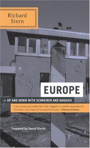 Cover of: Europe: or Up and Down with Schreiber and Baggish