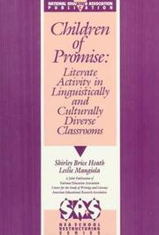 Cover of: Children of promise: literate activity in linguistically and culturally diverse classrooms