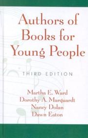 Cover of: Authors of Books for Young People by Dolan Nancy