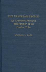 Cover of: The upstream people | Michael L. Tate