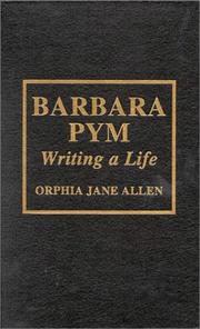 Cover of: Barbara Pym by Orphia Jane Allen