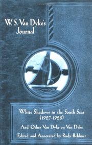 Cover of: W.S. Van Dyke's journal by W. S. Van Dyke