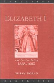 Cover of: Elizabeth I and foreign policy, 1558-1603