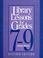 Cover of: Library lessons for grades 7-9