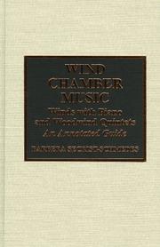 Wind chamber music by Barbera Secrist-Schmedes