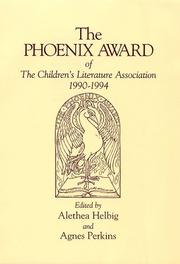 Cover of: The Phoenix Award of the Children's Literature Association, 1990-1994