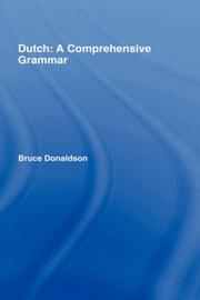 Cover of: Dutch: A Comprehensive Grammar (Routledge Grammar)