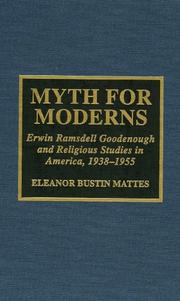 Myth for moderns by Eleanor Bustin Mattes