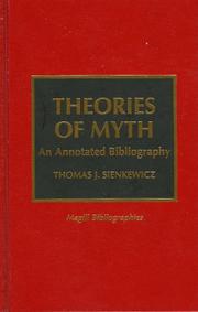 Cover of: Theories of myth: an annotated bibliography