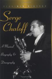 Cover of: Serge Chaloff: a musical biography and discography