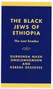 Cover of: The Black Jews of Ethiopia by Kebede Gessesse.