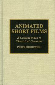 Cover of: Animated short films by Piotr Borowiec