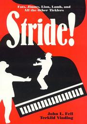 Cover of: Stride!: Fats, Jimmy, Lion, Lamb, and all the other ticklers