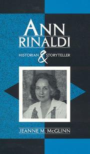 Ann Rinaldi by Jeanne Blain McGlinn