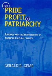 Cover of: For Pride, Profit, and Patriarchy
