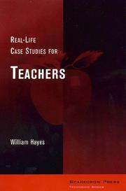 Cover of: Real-Life Case Studies for School Teachers