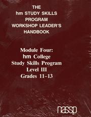 Cover of: Workshop Leader's Handbook by hm Group, hm Group