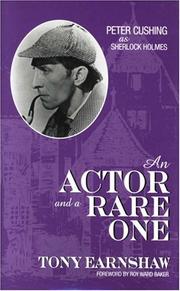 Cover of: An actor, and a rare one