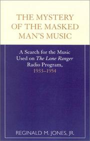 Cover of: Mystery of the Masked Man's Music  by Reginald M. Jones