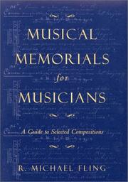 Cover of: Musical Memorials for Musicians