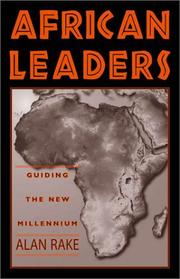 Cover of: African leaders by Alan Rake